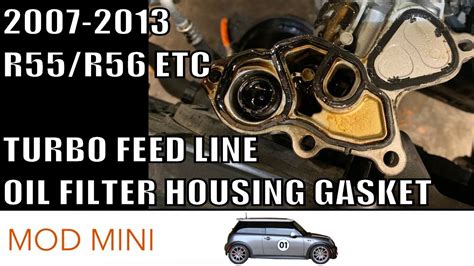 mini oil filter housing gasket